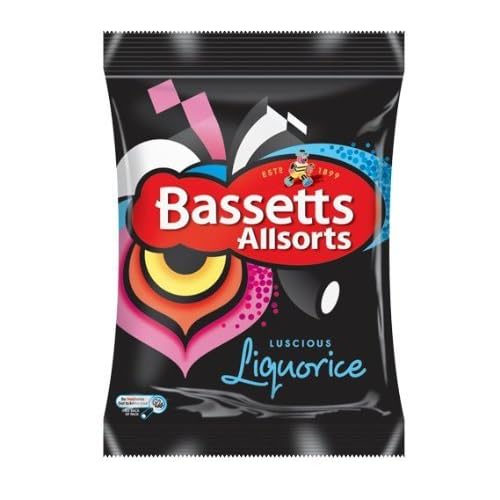 Bassetts Liquorice Allsorts 190g - Pack of 4 - SET OF 3