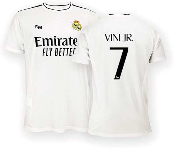 Real Madrid Unisex Home Jersey Season 24/25 Vest (Pack of 1)