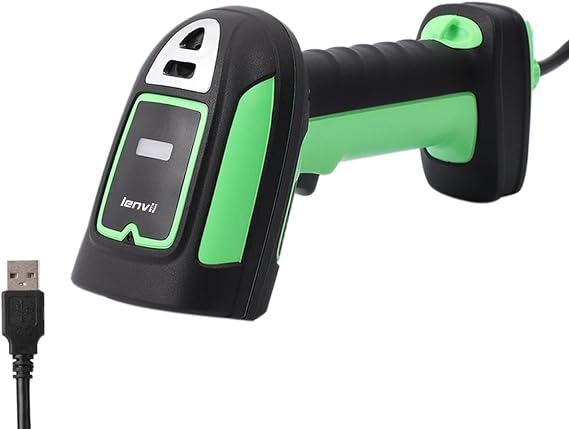 HD9005-U Handheld Wired 2D Barcode Scanner with USB Connection, Supporting Continuous and Batch Code Reading, Strong Algorithm Robustness, and Effective Response to Various situations