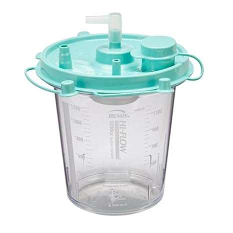 Bemis Healthcare 484410 Bemis Healthcare Quality Medical Products 1200CC Hi-Flow Canister - #484410