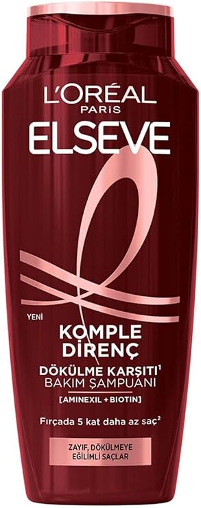ELSEVE Komple Direnç Dökülme Karşıtı Bakım Şampuanı 300 Ml, MGRS1604288