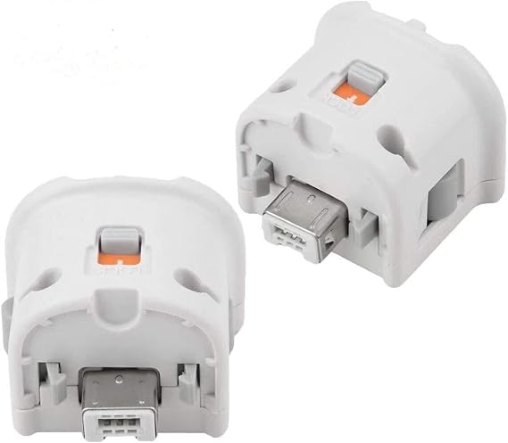 Wii Motion Plus Adapter for Original Wii Remote Controller(Pack of 2) (White)
