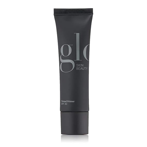 Glo Skin Beauty Tinted Primer with SPF 30 - Oil-Free Pure Mineral Makeup for Face, Sheer to Medium Coverage, Semi-Matte Finish (Medium)