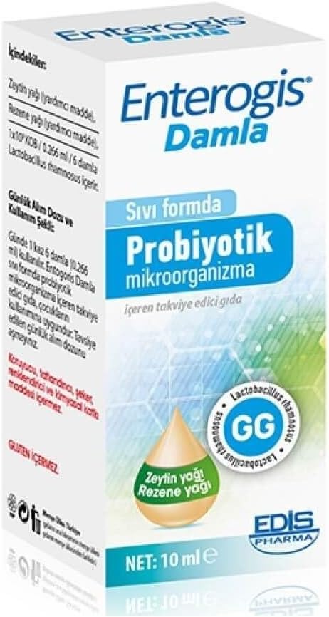 Edis Pharma Enterogis Damla Sıvı Probiyotik 10 Ml