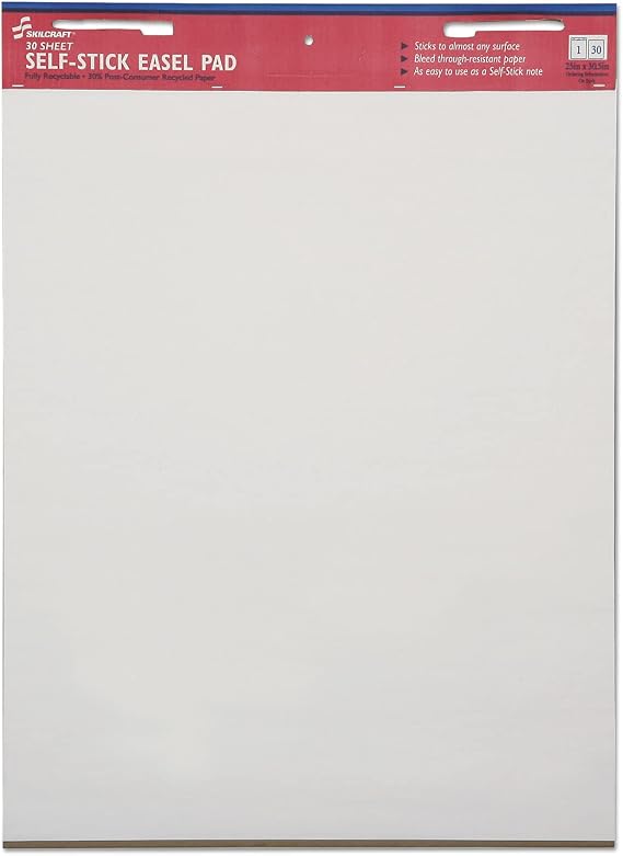 AbilityOne - NSN3930104 - Self-Stick Easel Pad
