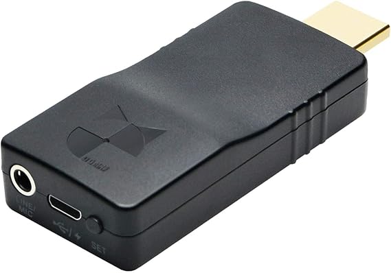 DDMALL 4K Wireless HDMI Video Decoder for Decoding Network Stream, 2160p60 WiFi Decoder for Decoding IP Stream Encoder or IP Camera, Model HDD-20W