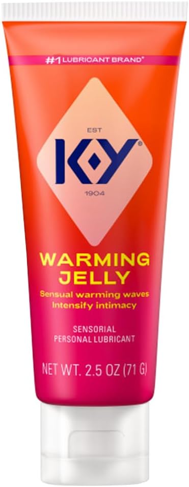 K-Y Warming Jelly Personal Lubricant, 2.5 oz
