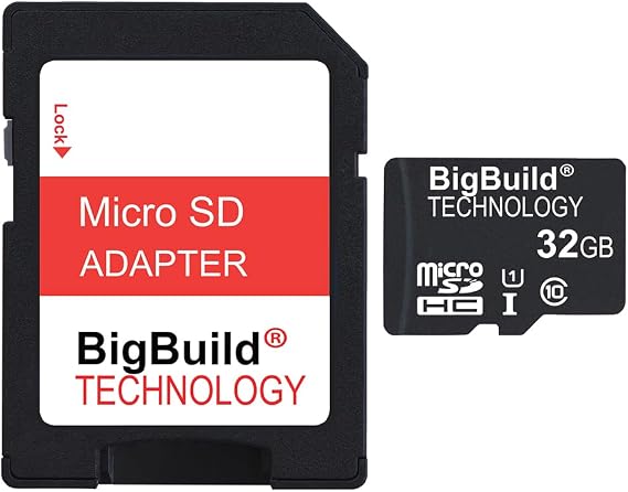 32GB Micro SDHC Memory Card for alcatel 3 2025, V3 Classic/Pro/Ultra Smartphone