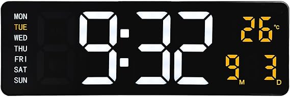 NEXTIME Super Digi Digital Wall/Alarm Clock