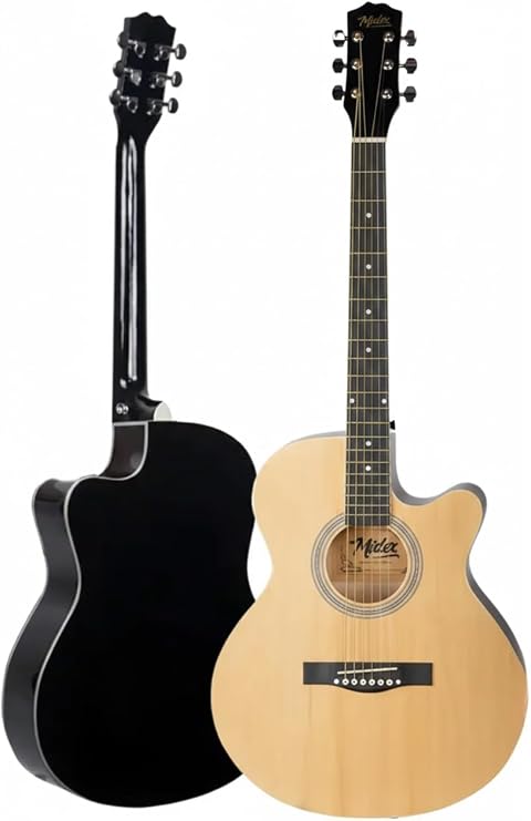 Midex XC-200NT Kesik Kasa Profesyonel Akustik Gitar 4/4 Yetişkin Üst Segment