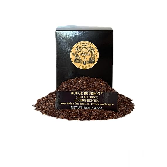 Mariage Freres, Red Tea, Rouge Bourbon 100g 3.5oz Loose Tea (1 Pack)