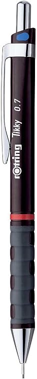 rOtring Tikky Mechanical Pencil, 0.7 mm, Burgundy (1904692)