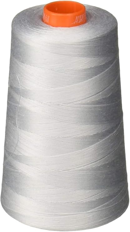 Aurifil Dove Grey Thread, 6452 yard cone, Gray