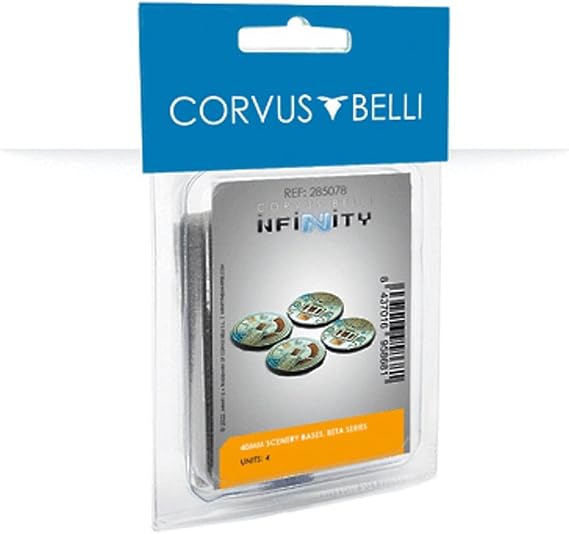 Infinity Miniatures - Infinity: Scenery Bases: Beta Series (55 mm) Compatible with Infinity and Other Tabletop RPG TTRPG