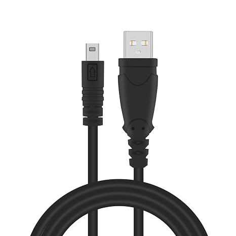 USB Interface Data Transfer Cable Compatible with Nikon Digital SLR DSLR D3300 D750 D5300 D7200 D3200, Coolpix L340 L32 A10