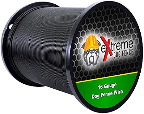 Extreme Dog Fence Thick Dog Fence Boundary Wire - 500 Feet of High Performance In-Ground Electric Dog Fence Wire -16 Gauge (AWG) Long Lasting Perimeter Wire