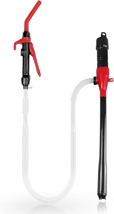 Multi-Purpose Battery Powered Fuel Transfer Pump - 2D Battery, 2.5 GPM