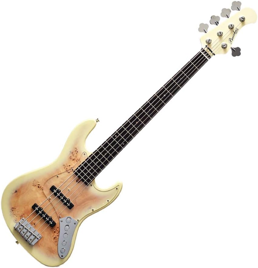 Bacchus WJB5-BPAct BD-B Blonde Burst 5 String Base Electric Base Bacus