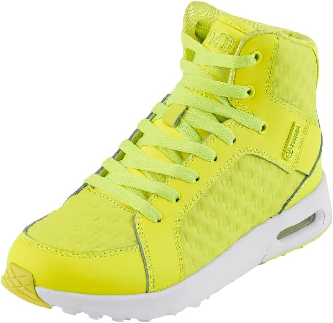ZUMBA Street Boss Comfy High Top Gym Shoes Active Dance Workout Shoes for Women