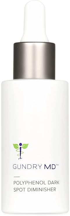 Gundry MD Polyphenol Dark Spot Diminisher Serum for Aging Skin, 1oz | Helps Appearance of Age Spots, Sun Spots & Liver Spots, Makes Skin Appear Smoother & Healthier, Gentle Ingredients