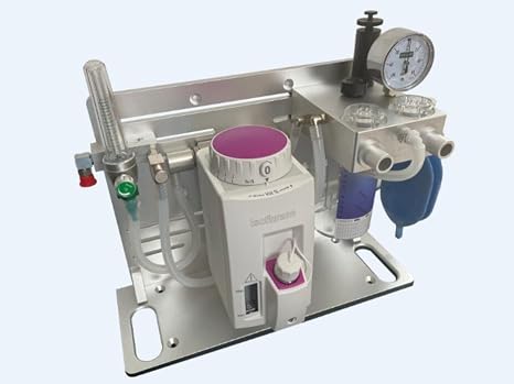 SV-1300 Moveable Veterinary Anesthesia Machine for Vet Clinics, CT and MRI Room Compatible