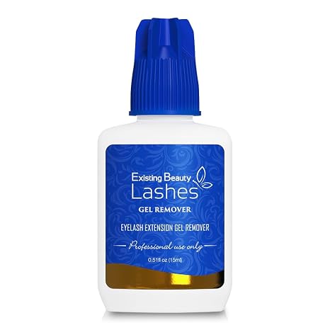 Existing Beauty Lash Extension Remover Gel, Eyelash Glue Remover, 15 mL | Professional gel remover dissolves lash extension adhesive with controlled application for salon or trained technician use