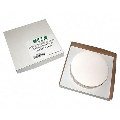 Labexact Qual Filter 18.5 cm Dia,25 mic Min,PK100 12K924-1 Each