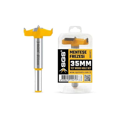 Sgs AhŞap MenteŞe Frezesİ 35 Mm Sgs1471