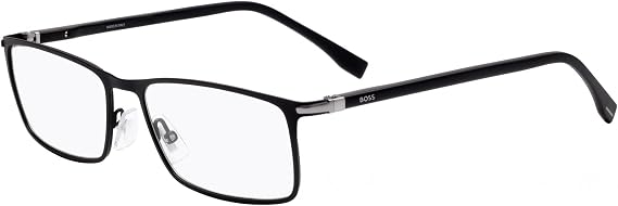 HUGO BOSS BOSS 1006/IT Matte Black 55/16/145 Men's Eyeglasses, 003/16 Matt Black, 55