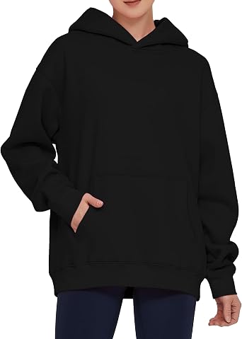 THE GYM PEOPLE Womens Oversized Hoodie Loose fit Soft Fleece Pullover Hooded Sweatshirt With Pockets