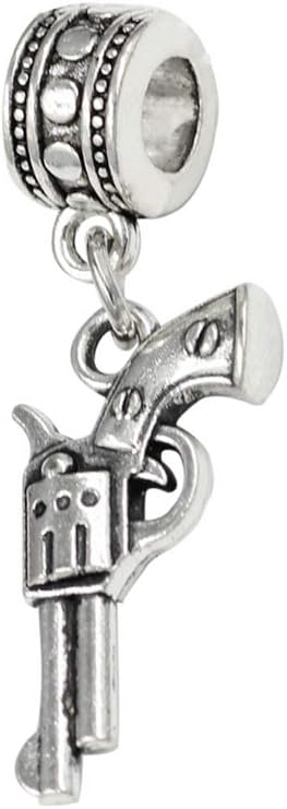Dangle Hand Gun Charm