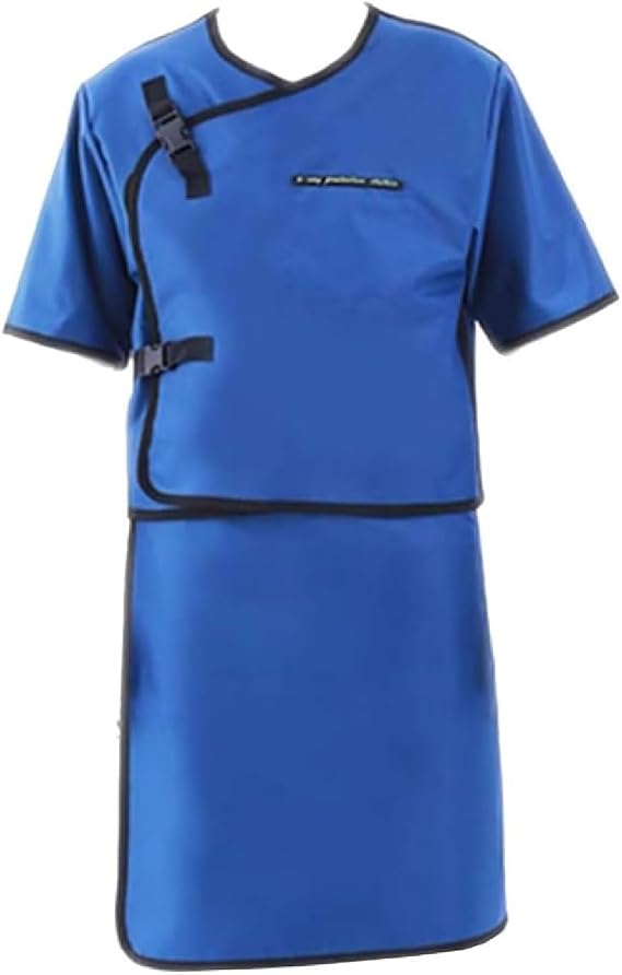 X-Ray Shield 0.35/0.5mmpb Lead Apron,Lightweight X-Ray Shield Lead Cothes,Xray Lead Apron and Sleeved Top Dental Lab Apron for Radiation Protection Lead Xray Vest