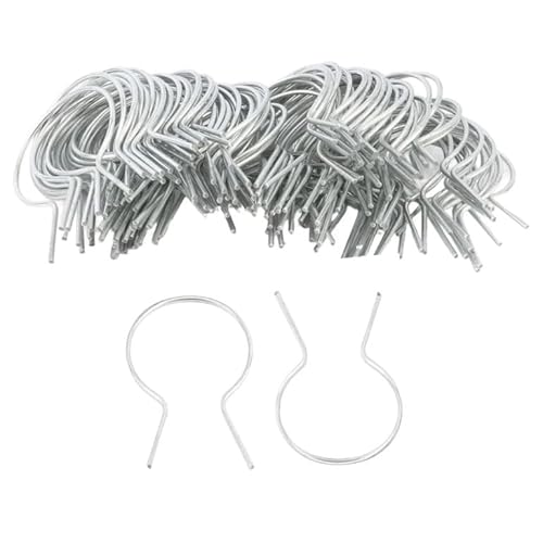 EZ Twist 2 1 78 OD x 9 Gauge Preformed Galvanized Steel Fence Ties - 100 Pack
