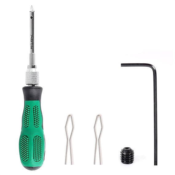 Bike Nipple Driver Tool for Wheel Spoke Lacing and Building | Screwdriver with Comfort Grip Handle for MTB, Road, or Mountain Bicycle