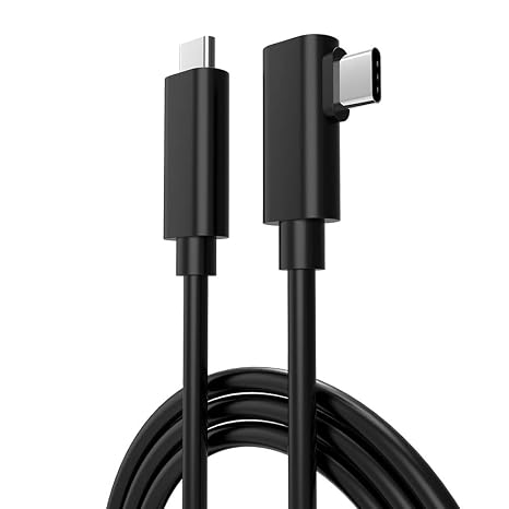 16ft USB C to USB C Cable,Right Angle Type C Charging Data Transfer Cord