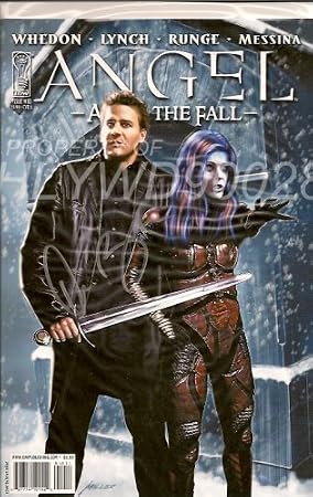 David Boreanaz Signd Angel Comic Issue #10 Cvr a After the Fall