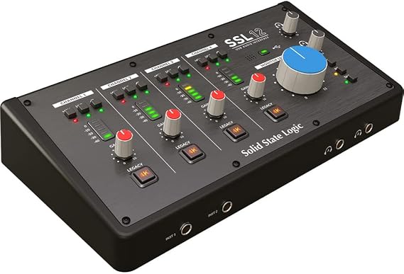 Solid State Logic SSL 12 12-In and 8-Out USB Audio Interface