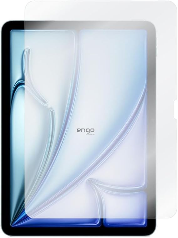 Engo Apple iPad Air 11 İnç Paperfeel Ekran Koruyucu Kağıt Hissi Veren Dokulu Mat Yüzey, Pencil Kullanımı, Not Alma Ve Çizim İçin M2 M3 M4 İle Uyumlu