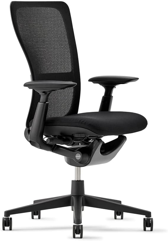 Haworth Zody Ergonomic Office Chair, Home Office Desk Chair, Coal