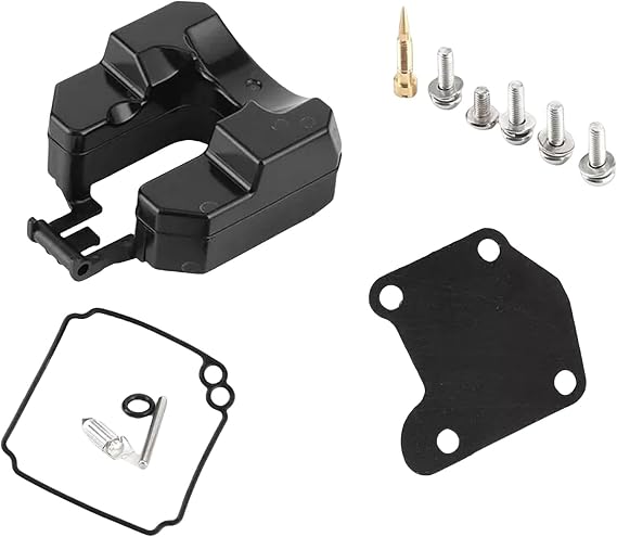 MARKGOO 63V-W0093-10-00 Carburetor Rebuild Kit for Yamaha Outboard 9.9 15 HP Boat Motor Engine Carb Repair Parts Replacement Sierra 18-7058 63V-W0093-01-00 63V-W0093-00-00