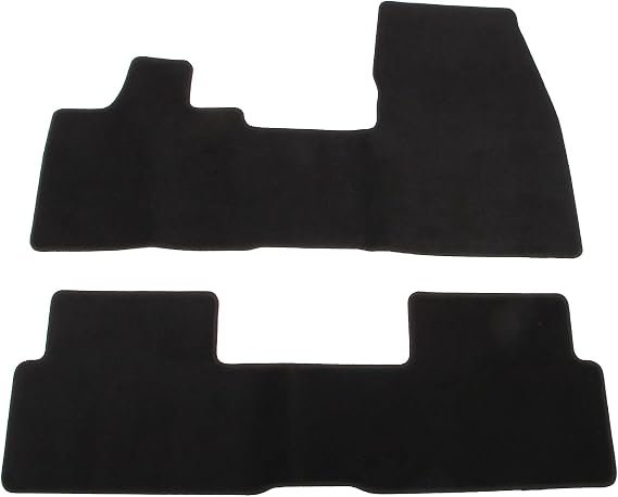 Fit 2014-2021 BMW i3 i3s Nylon Car Floor Mats | IKON MOTORSPORTS, OE Style Black Driver Passenger Car Carpets, Front Rear 2PCS Full Set