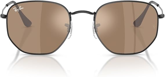 Ray-Ban RB3548N Hexagonal Flat Lens Hexagonal Sunglasses