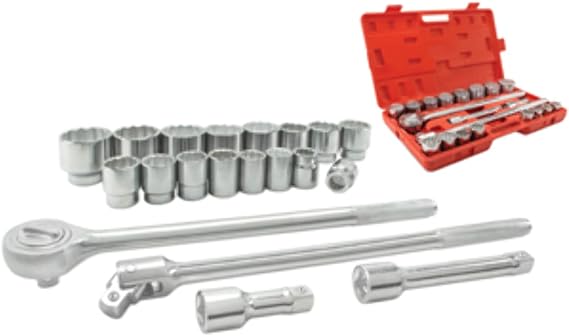 Set Socket Jumbo Sae 34 Dr. 21Pc 18188