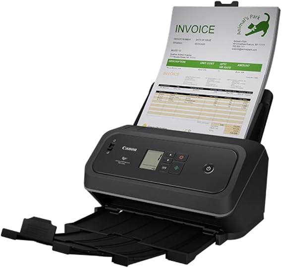 Canon Document Scanner ImageFORMULA DR-C340 High Speed 40 Sheets/Min/Double-Sided Read/ADF/USB/Documents/Receipts/Photos/Inspections/Receptions/Cards/Business Cards