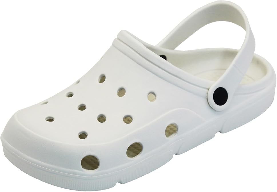 Non-Slip Garden Clogs for Women and Men, Slip On Mules Sandals Lightweight Slippers Outside Home Casual Wear Slip Resistant Classic Slide Work Shoes