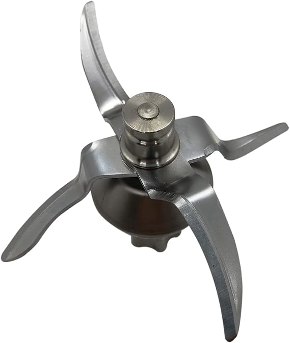 Mixing Blade Replacement Compatible with Vorwerk Thermomix TM6, Stainless Steel Blender Blade TM6 Food Processor Accessory Parts