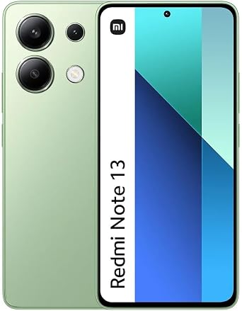 Xiaomi Redmi Note 13 4G LTE for Tmobile Mint Tello & Global 256GB + 8GB 6.67" 108MP Triple Cam Dual sim Unlocked Mint Green