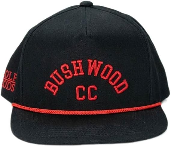 Golf Gods - Bushwood CC Snapback (Black)