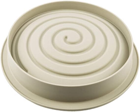 Silikomart 8051085259403 3D Mold Girotondo Cake Pan, Gray
