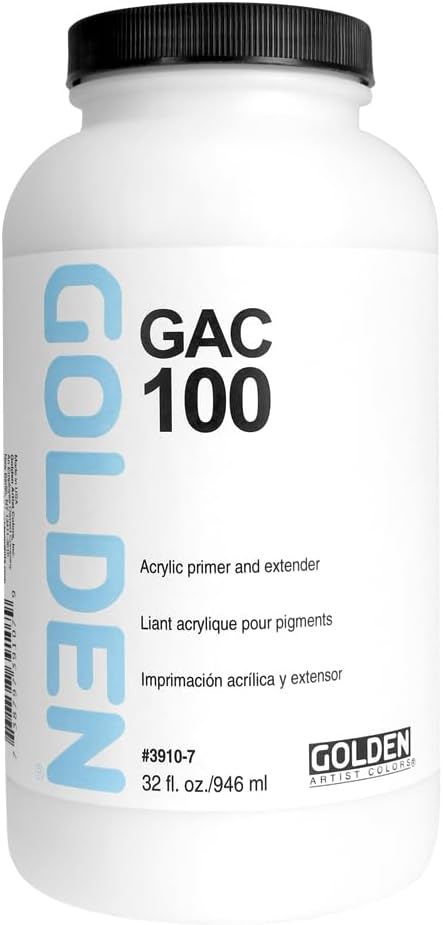 GAC 100 by GOLDEN - Acrylic Polymer (32 oz.)